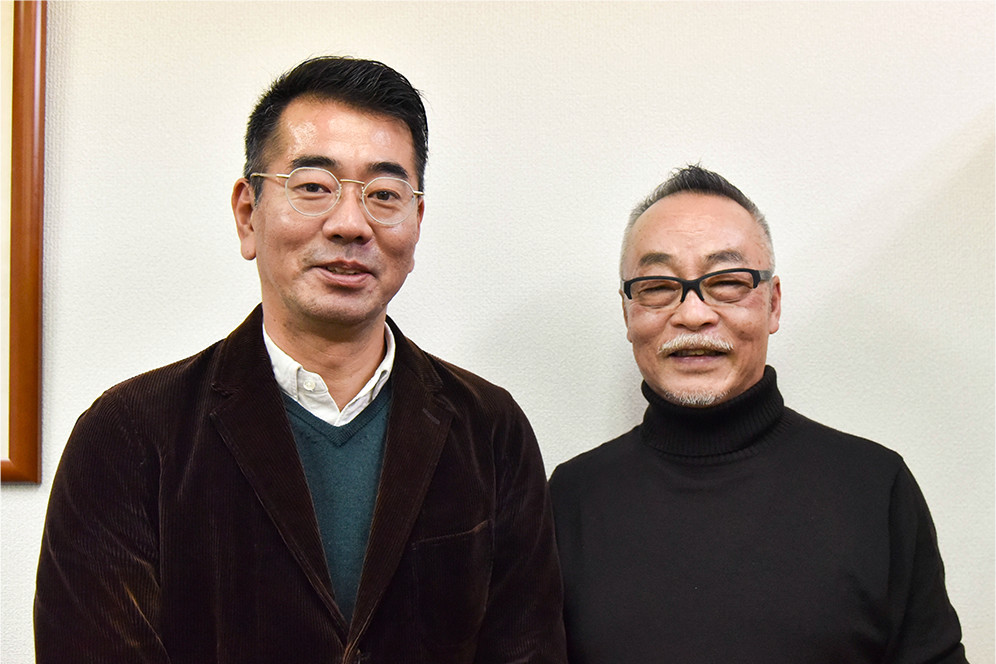 画像: 山城氏と高橋の写真